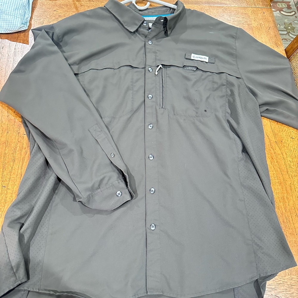 Men’s Magellan Long Sleeve Button Down